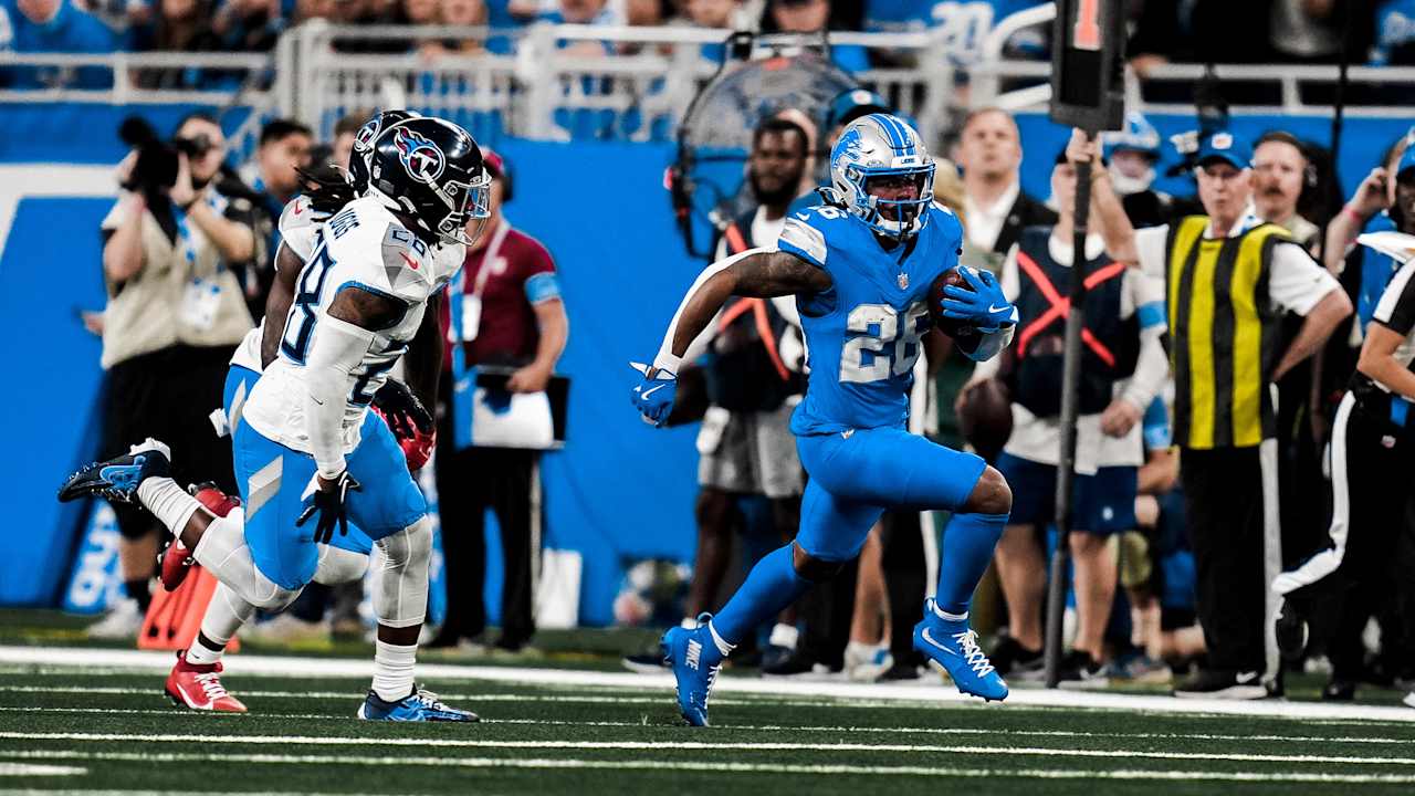 The Detroit Lions’ offensive explosion continues with a 52-14 victory over the Tennessee Titans