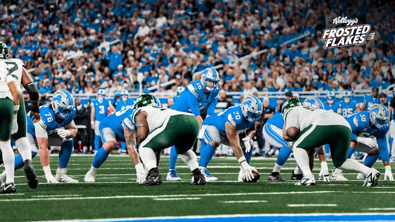 Detroit Lions' offensive line setting standard as a unit