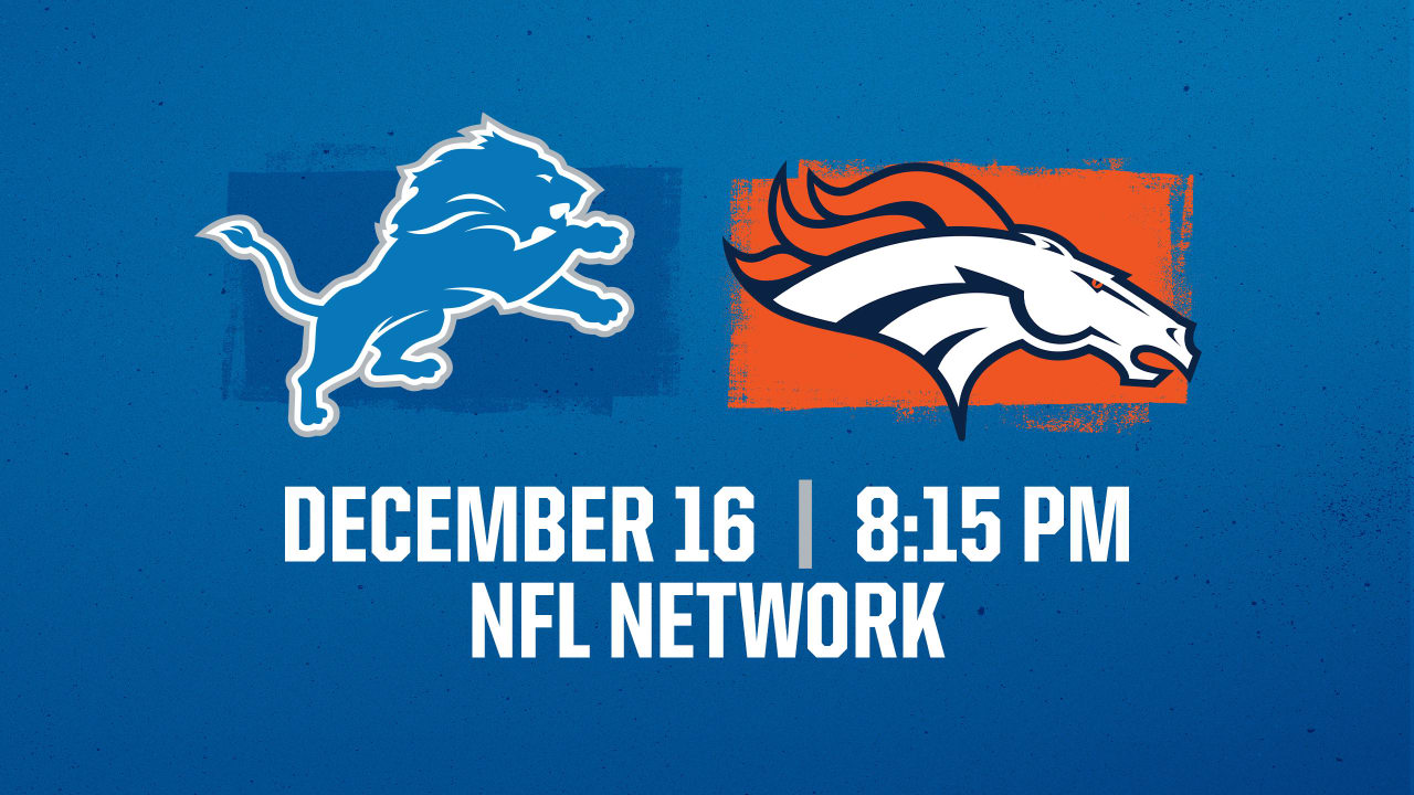 Lions vs Broncos Week 15 Game Trailer