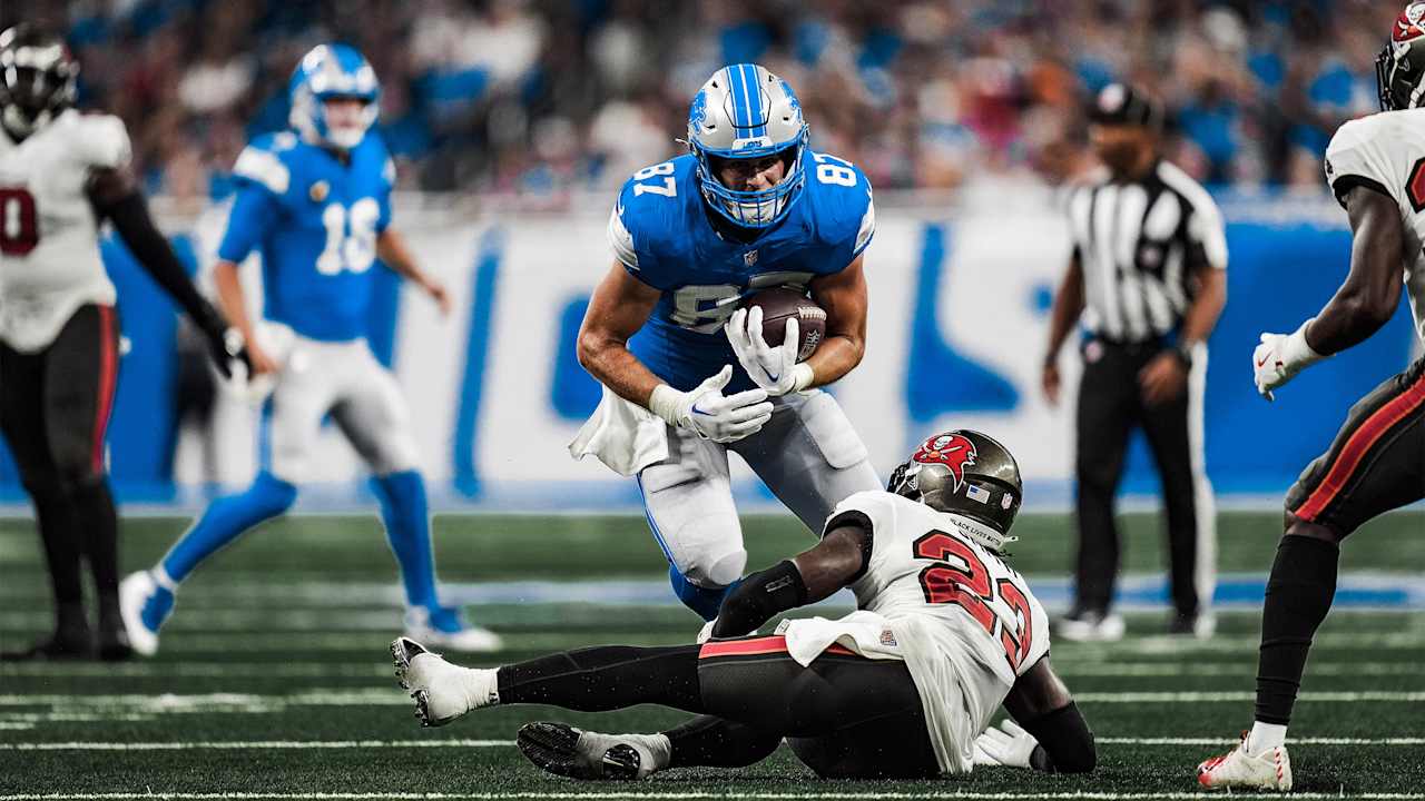 Detroit Lions TE Sam LaPorta not worried about targets, confident on offense