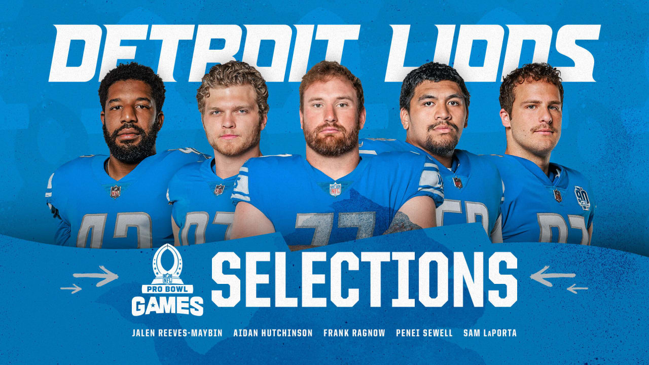 5 Detroit Lions named to 2024 Pro Bowl