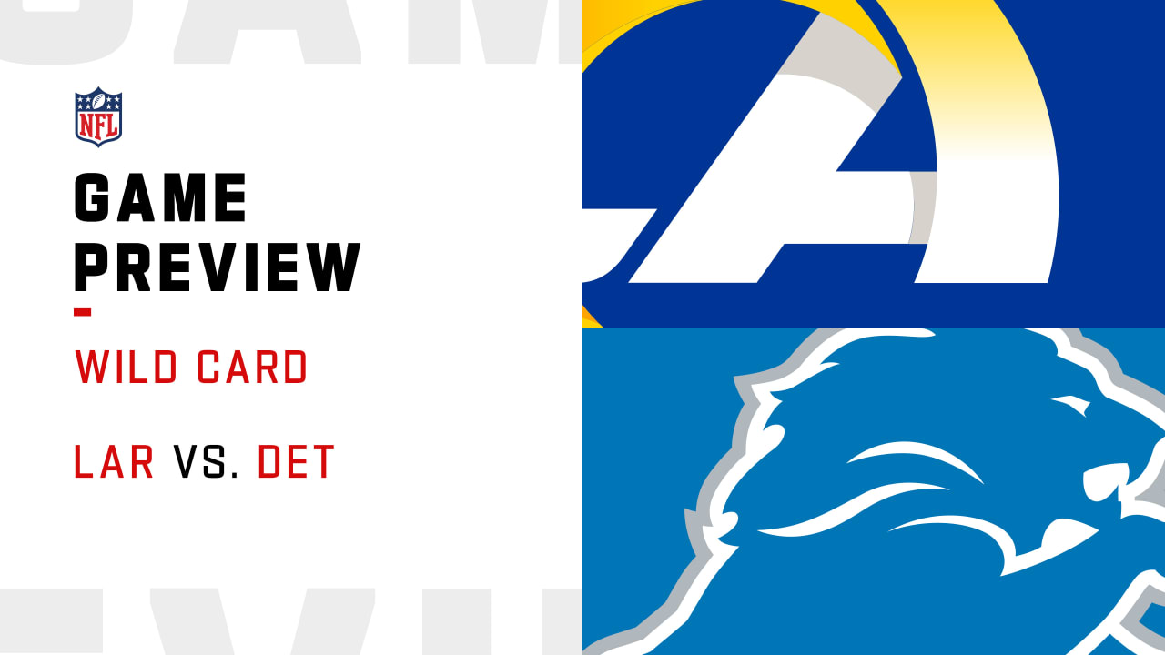 Lions vs. Rams Super Wild Card Weekend preview