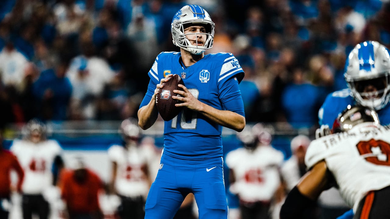 Jared Goff throws 2 TD passes, Lions advance to NFC title game with 31-23  win over Buccaneers, National Sports