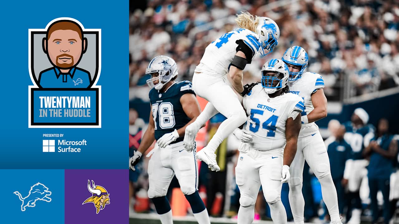 Twentyman in the Huddle: Lions-Vikings Week 7 preview