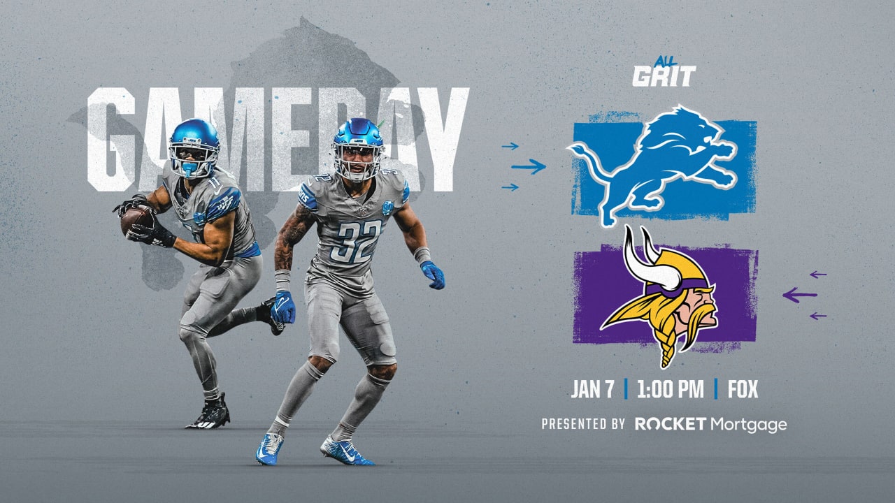 Official Game Day Thread Lions Vs Vikings 162024**** Detroit Lions