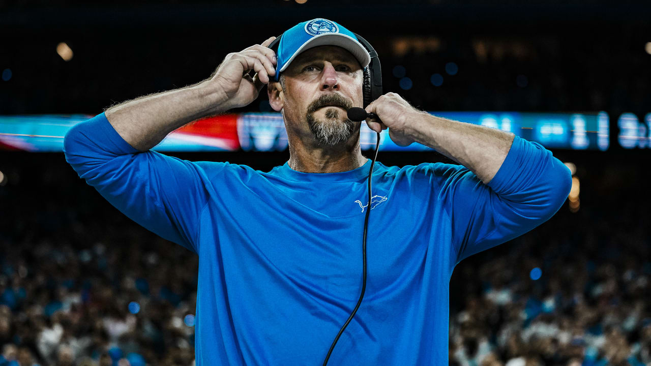 Where does Detroit Lions HC Dan Campbell want to see improvement the second  half of the season?