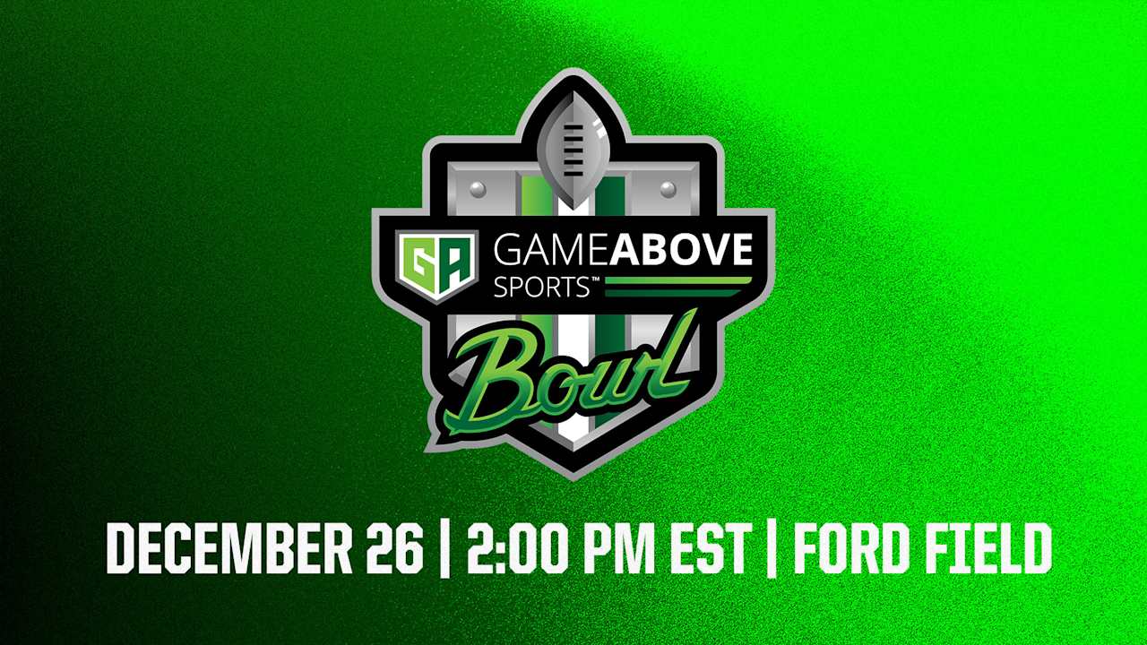 GameAbove Sports Announced as New Title Sponsor for College Football Bowl Game at Ford Field