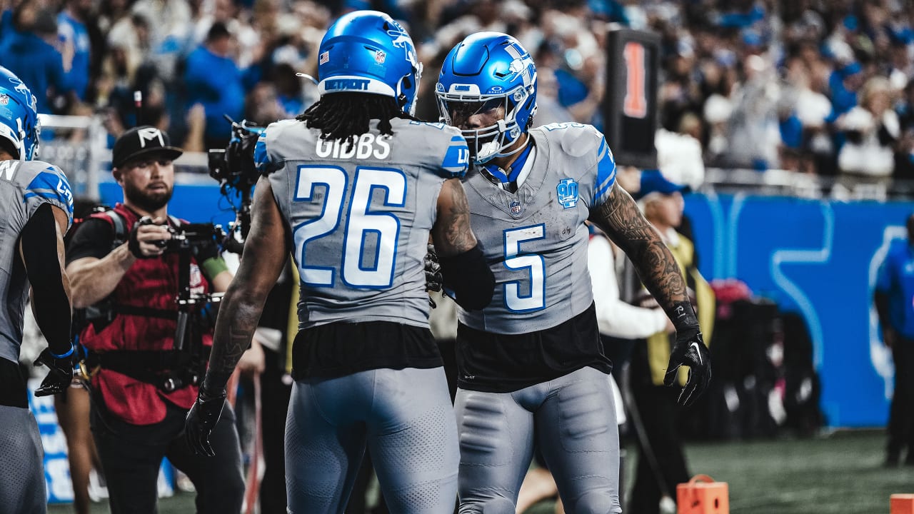 Detroit Lions RB David Montgomery thinks he & Jahmyr Gibbs can be an even more productive duo in 2024
