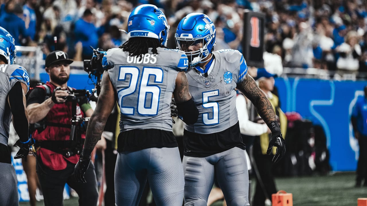 Detroit Lions RB David Montgomery thinks he & Jahmyr Gibbs can be an even  more productive duo in 2024