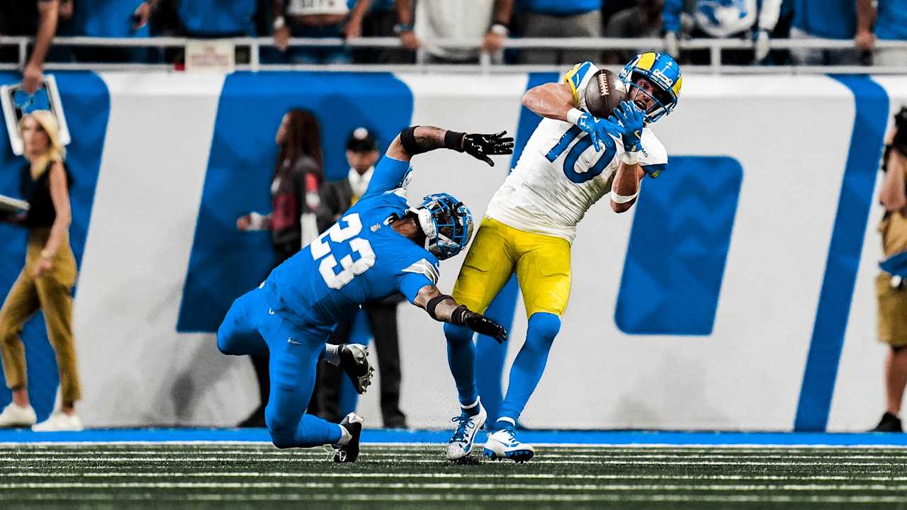 HIGHLIGHT: Davis breaks up Rams' fourth-down call with PBU vs. Kupp