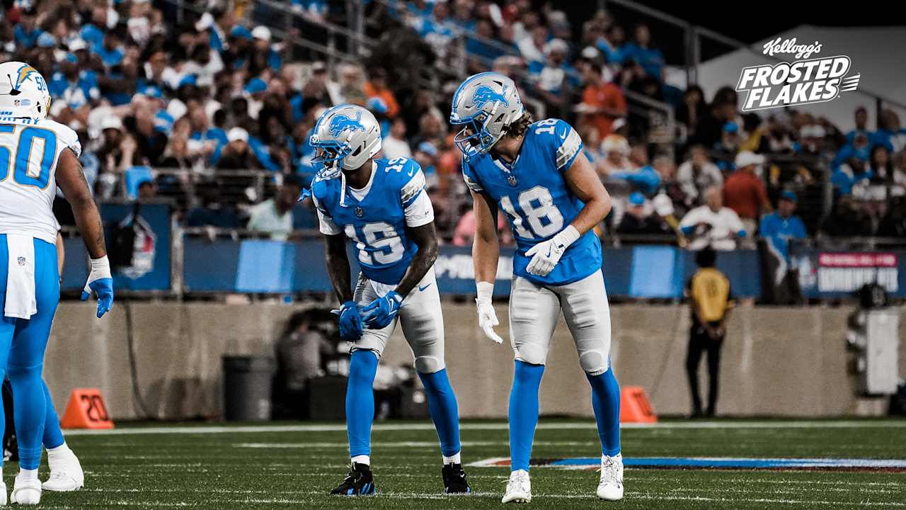 NOTEBOOK: How Lions' rookie receivers fared in preseason debut – Detroit Lions