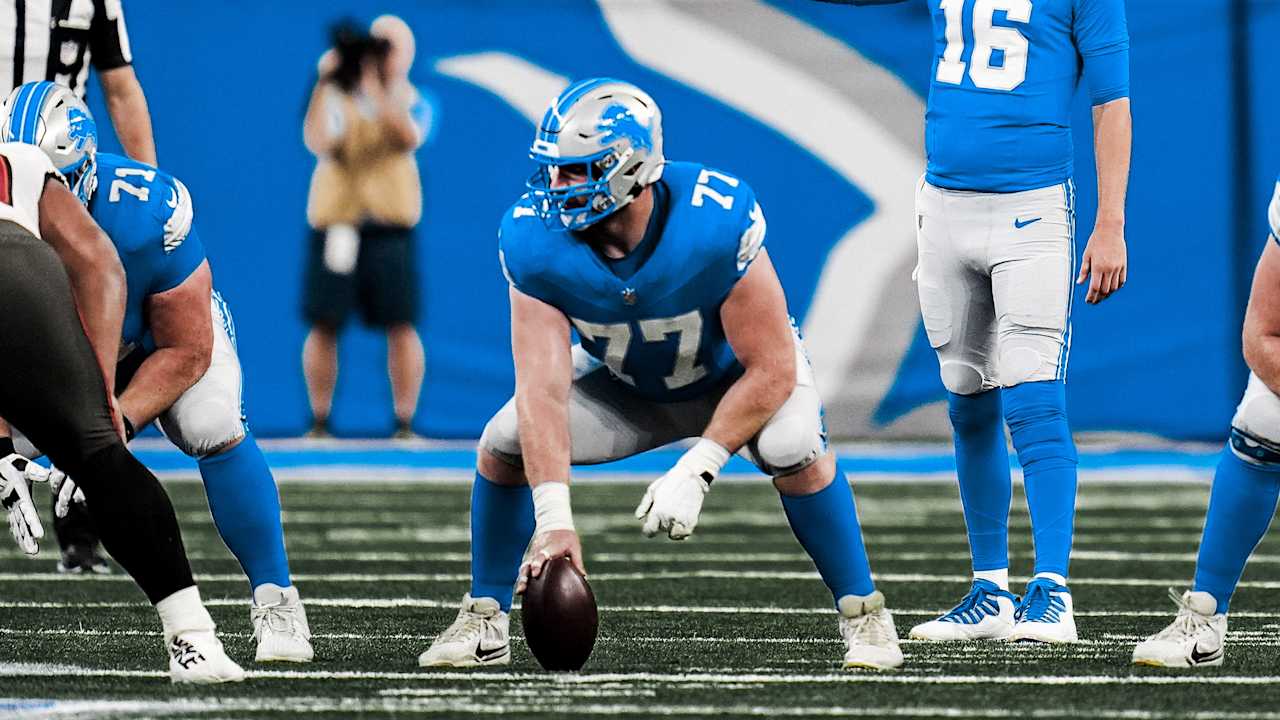 Why getting C Frank Ragnow back this week is key for Detroit Lions