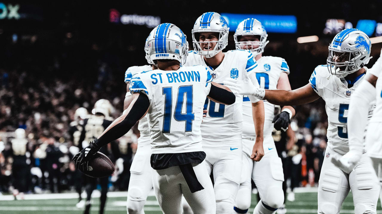 Detroit Lions QB Jared Goff looking to get WR Amon-Ra St. Brown connection  going again