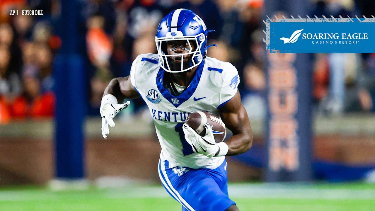 Lions trade up, draft WR Kendrick Law