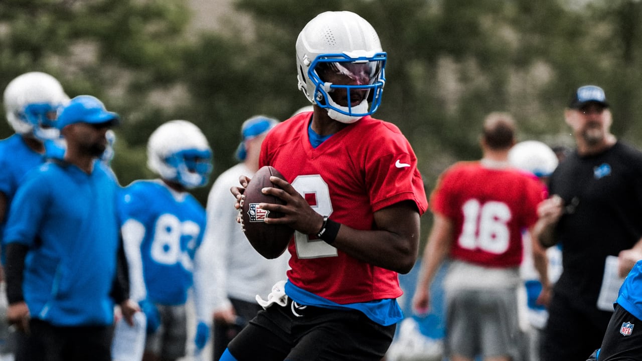 Detroit Lions QB Hendon Hooker focused on stacking days, taking command of  offense