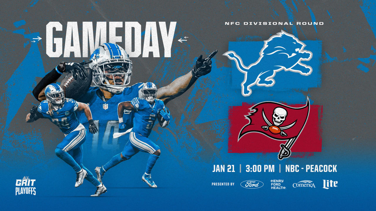 How to Watch Lions vs Buccaneers on Sunday, January 21, 2024