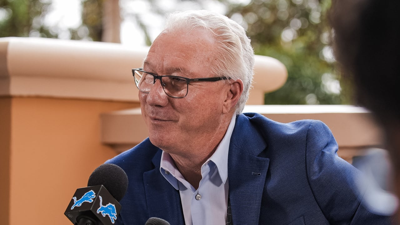 10 takeaways from Detroit Lions team president Rod Wood's media session ...