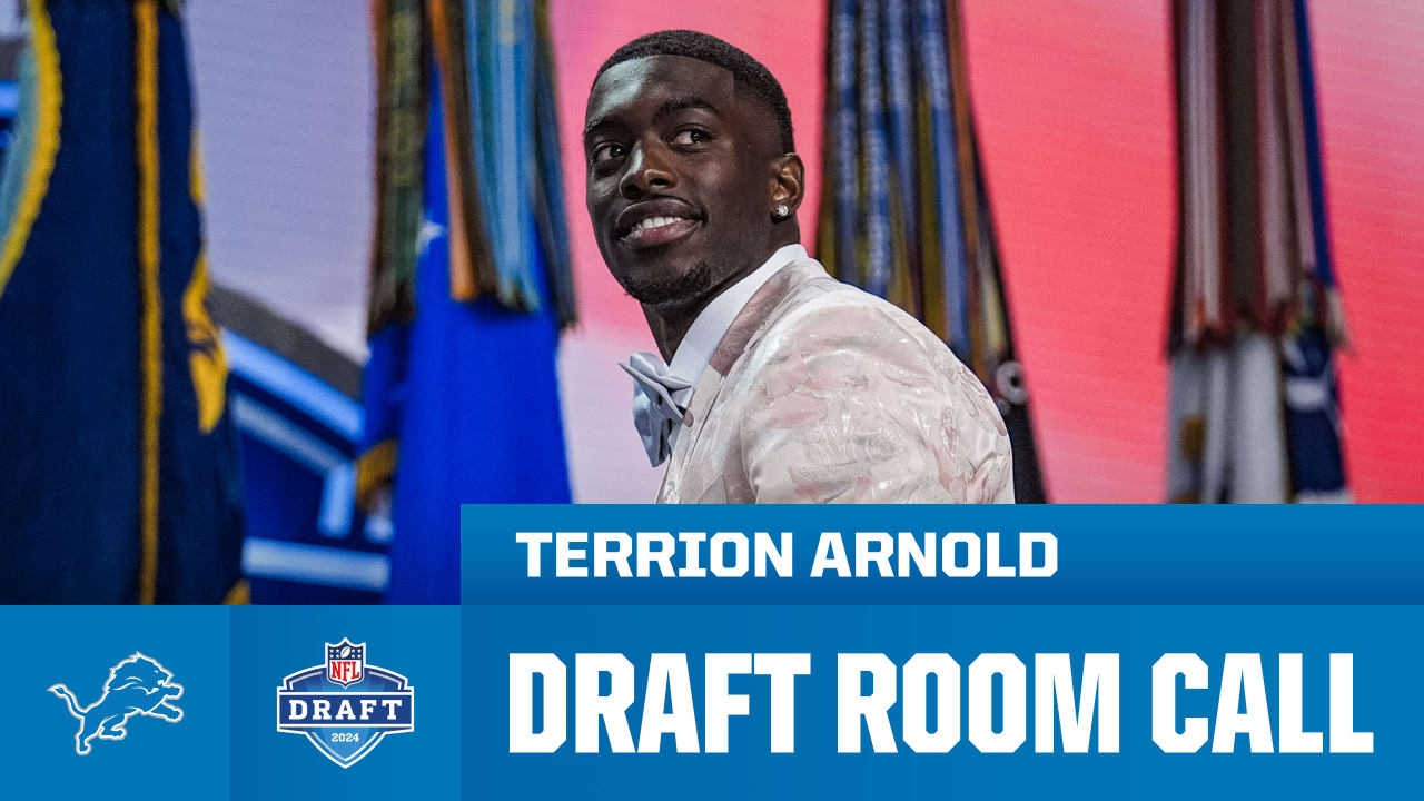 Behind the Scenes: Lions call Terrion Arnold