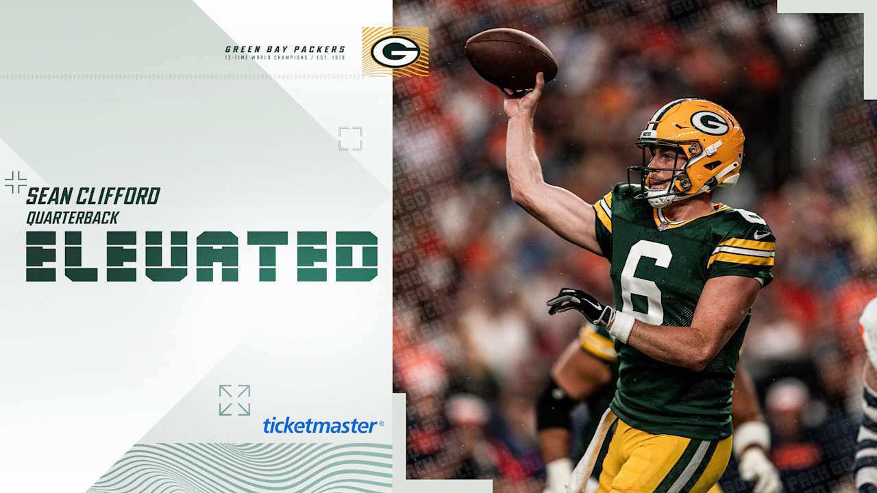 Packers elevate QB Sean Clifford for gameday