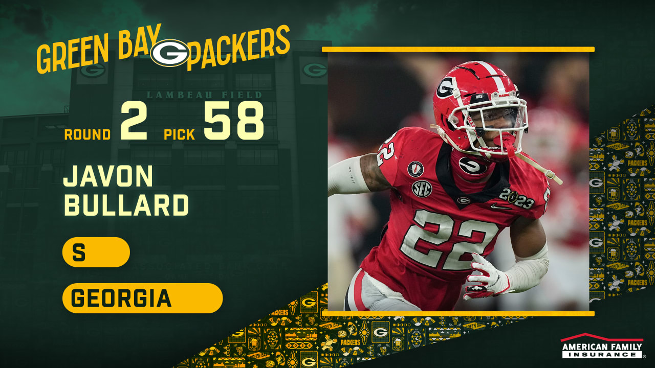 2024 NFL Draft: Packers select Georgia S Javon Bullard in 2nd round, No. 58 overall