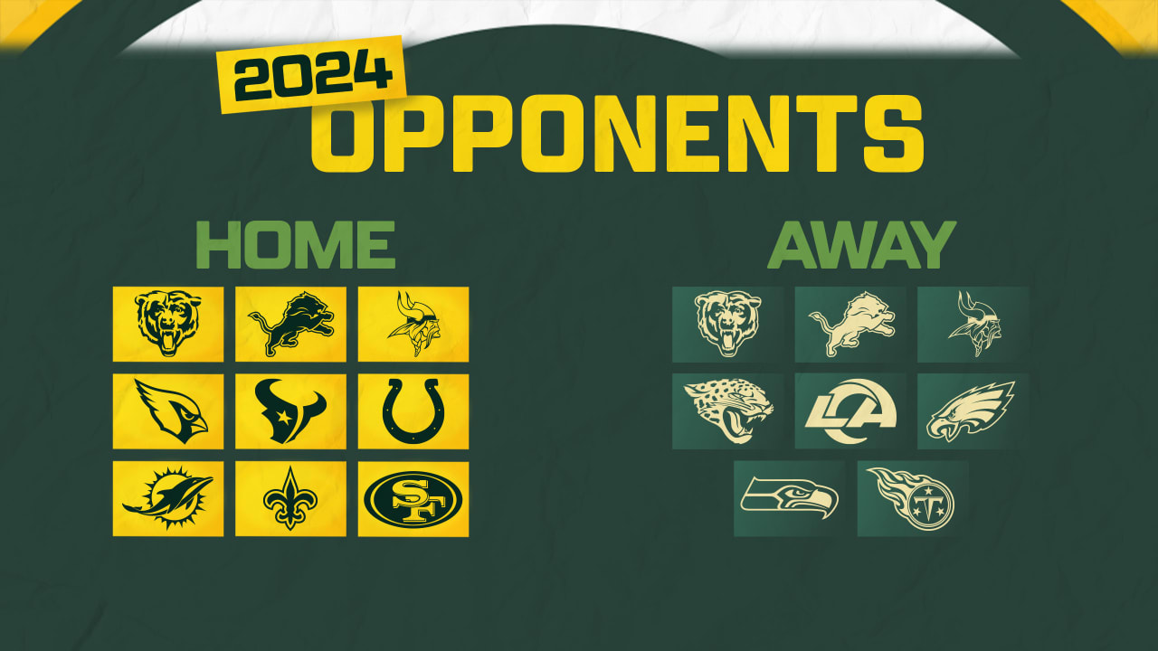 Packers 2024 Opponents Determined BVM Sports