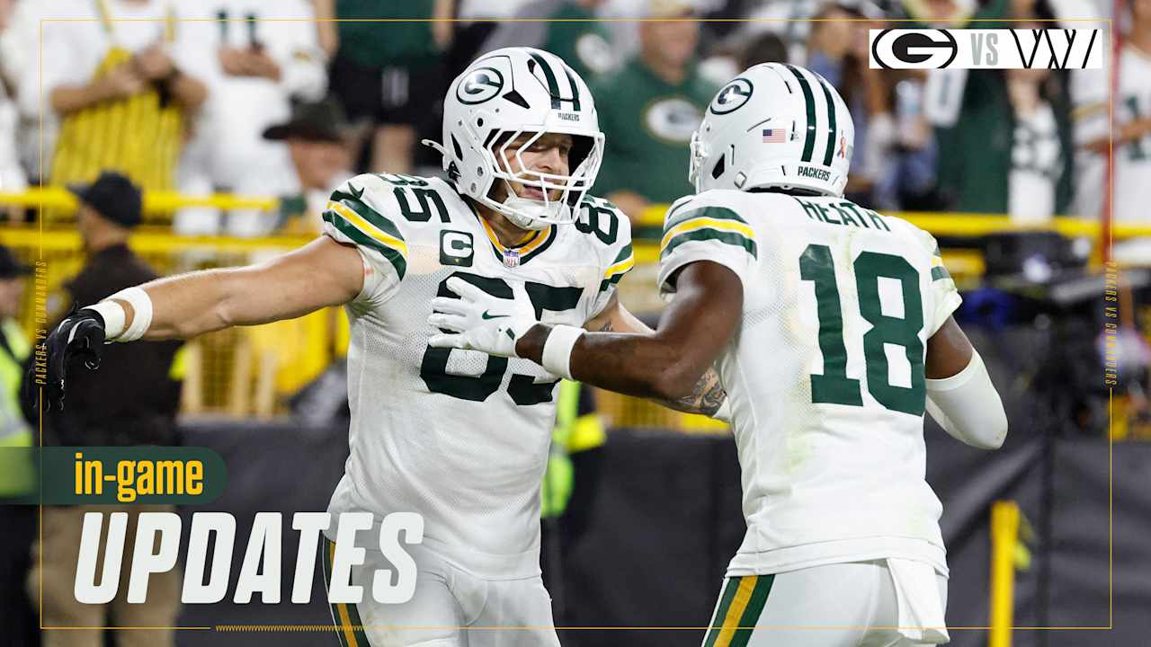 Packers defeat Commanders, 27-18, on Thursday Night Football - Packers.com