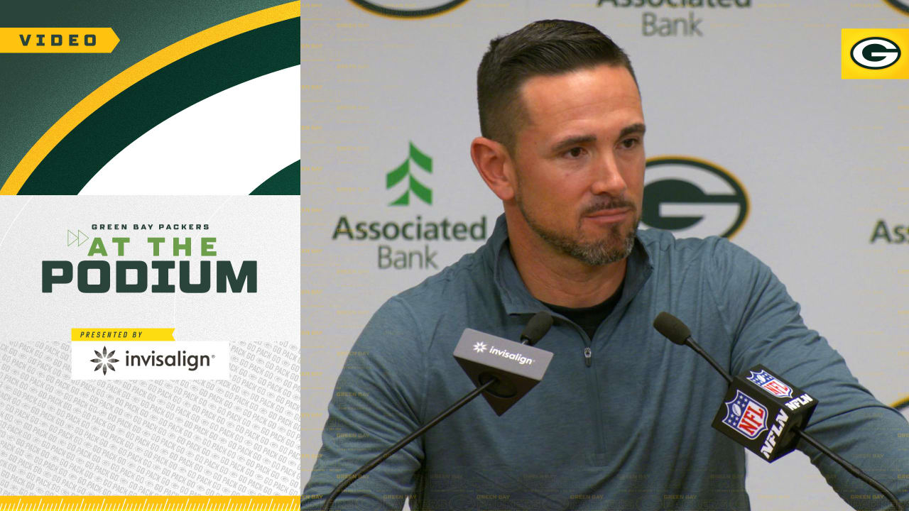 Matt LaFleur: 'These guys are getting more and more experience'