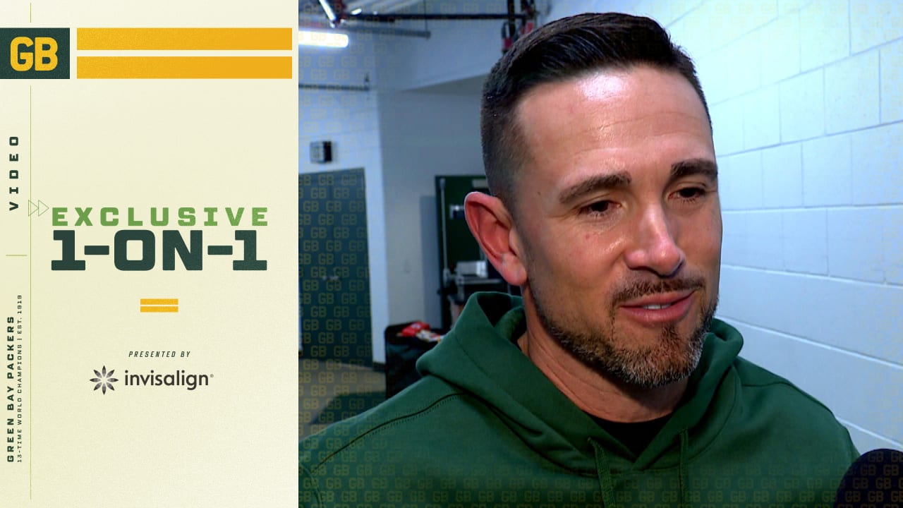 Matt LaFleur 1on1 'The story of the game was the redzone defense'