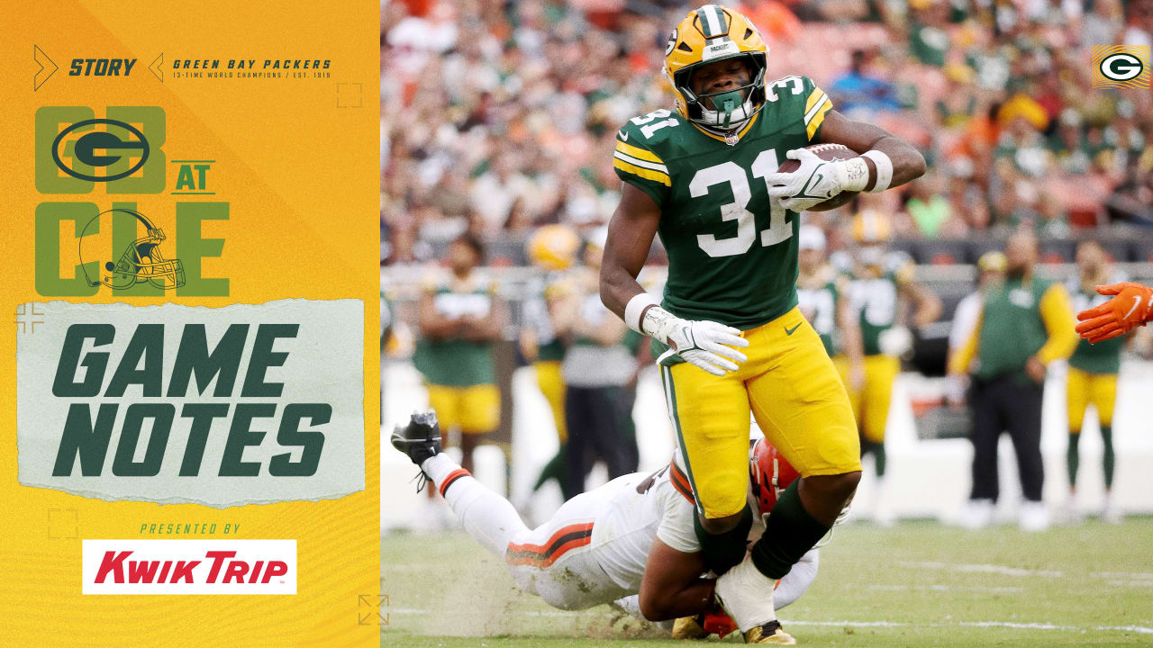 Emanuel Wilson leads big day on the ground for the Packers