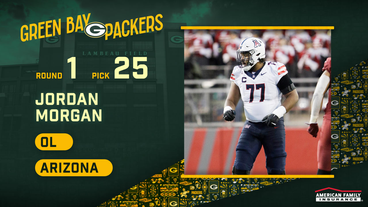 2024 NFL Draft: Packers select Arizona OL Jordan Morgan in 1st round ...