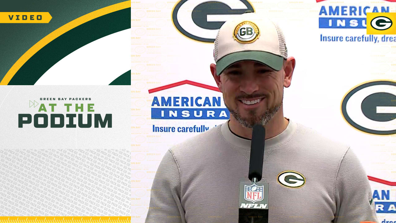 Matt LaFleur On Jordan Love: 'Just So Proud & Happy For Him'