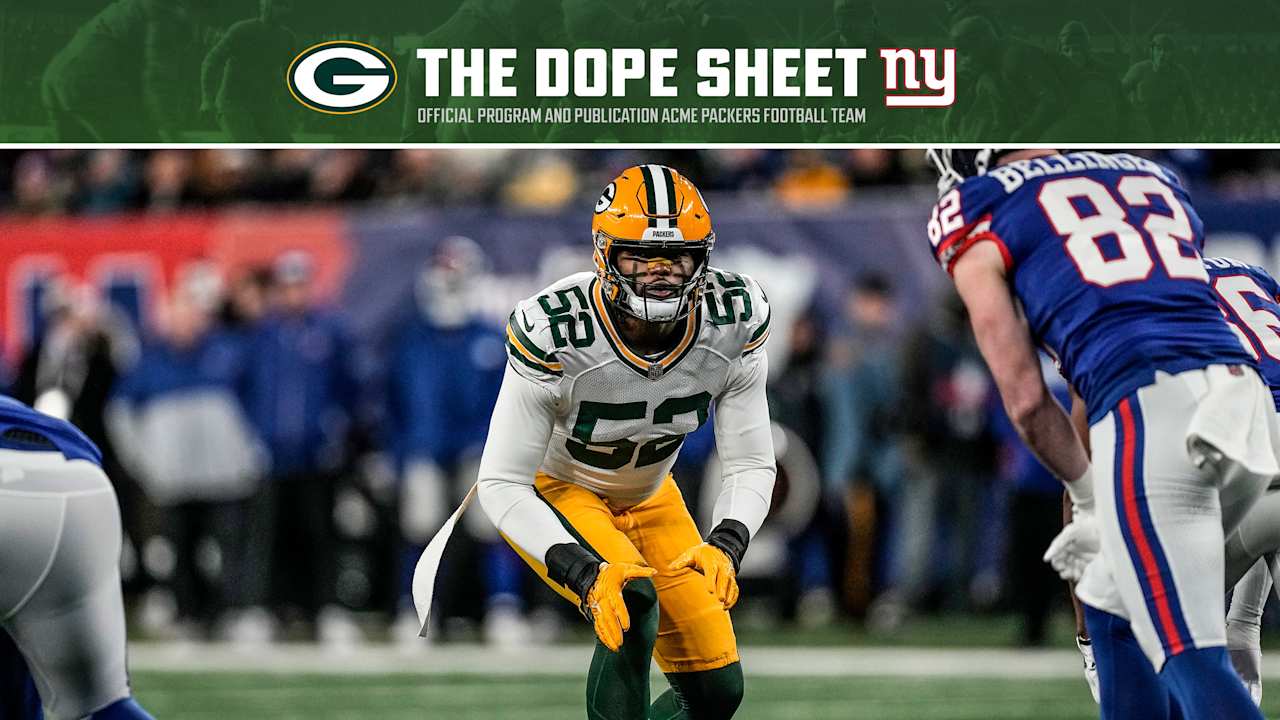 Packers travel east to face the Giants
