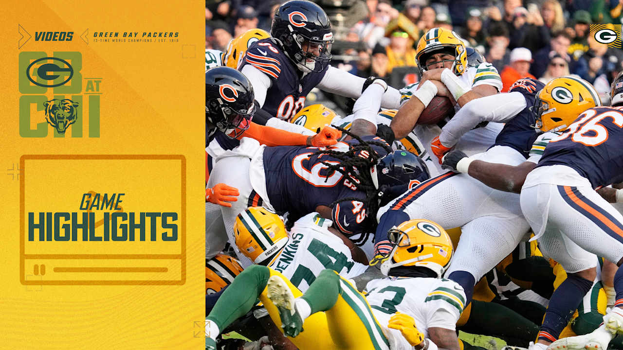 Jordan Love SCORES on QB sneak Packers vs. Bears