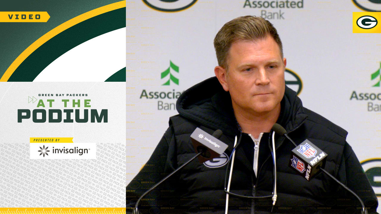 Brian Gutekunst Addresses The State Of The Packers