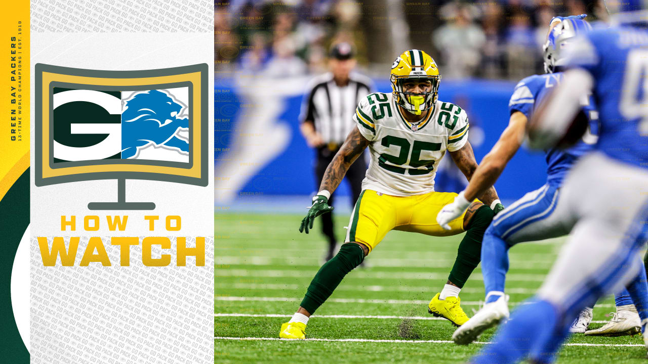 Packers vs. Lions How to watch stream listen Week 12