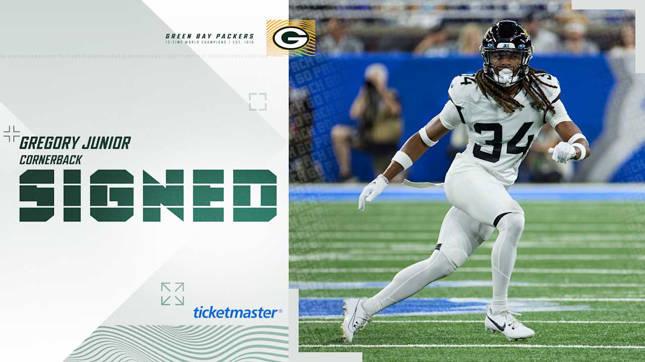 Packers sign CB Gregory Junior