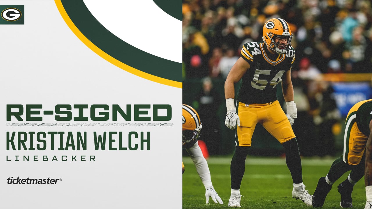 Packers re-sign LB Kristian Welch