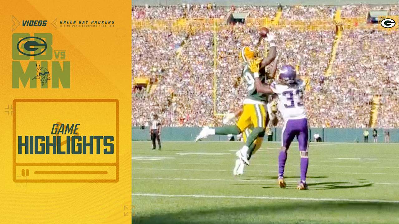 Xavier McKinney makes HISTORY Packers vs. Vikings