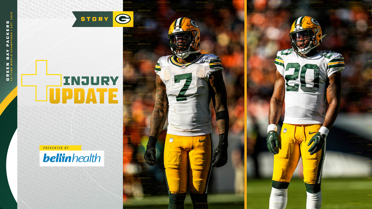 Packers list LB Quay Walker, S Rudy Ford as questionable for Sunday