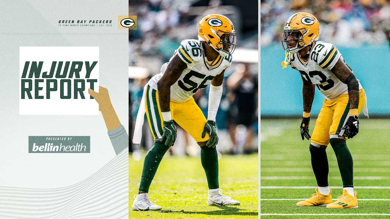 Packers rule out LB Edgerrin Cooper, CB Jaire Alexander vs. 49ers | Week 12 Injury Report