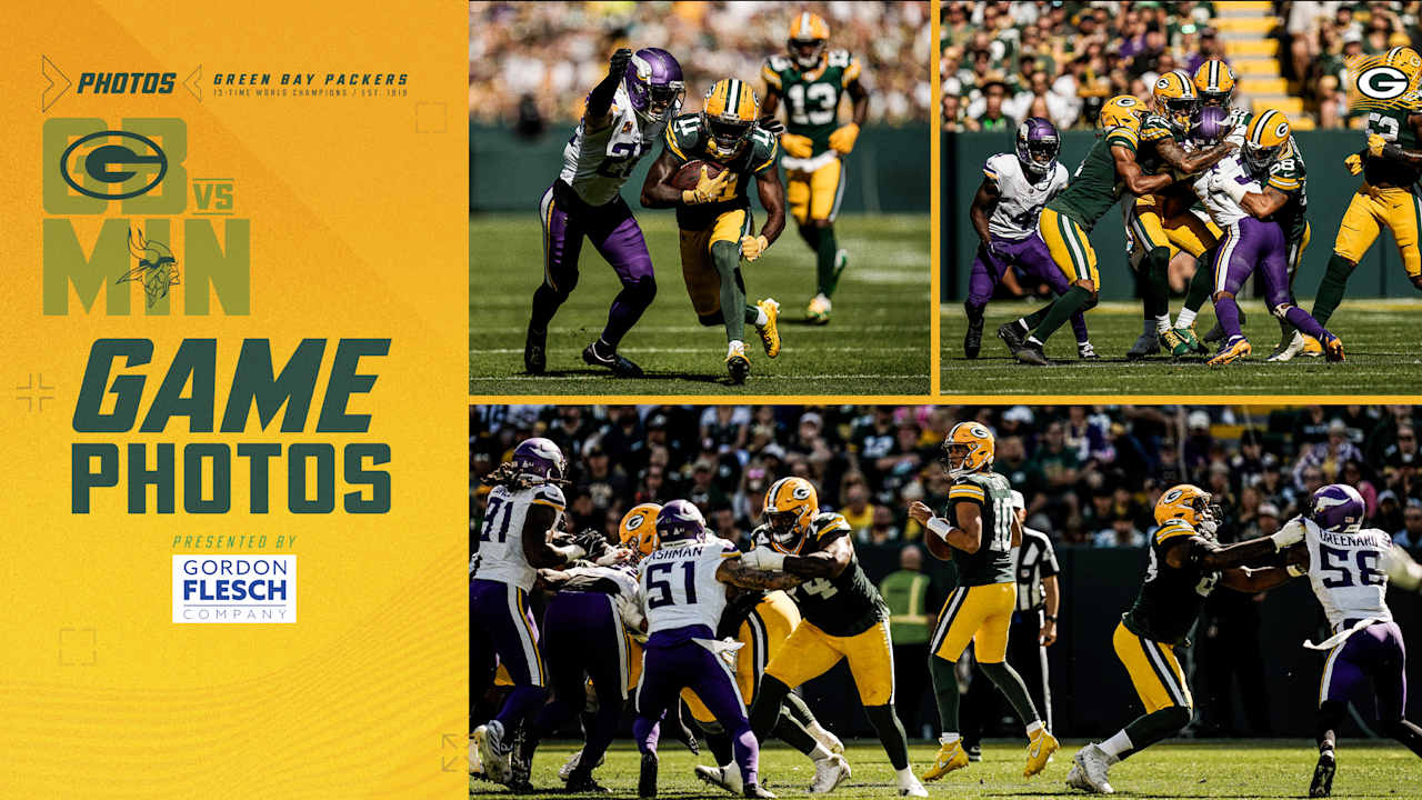 Game Photos Packers vs. Vikings Week 4