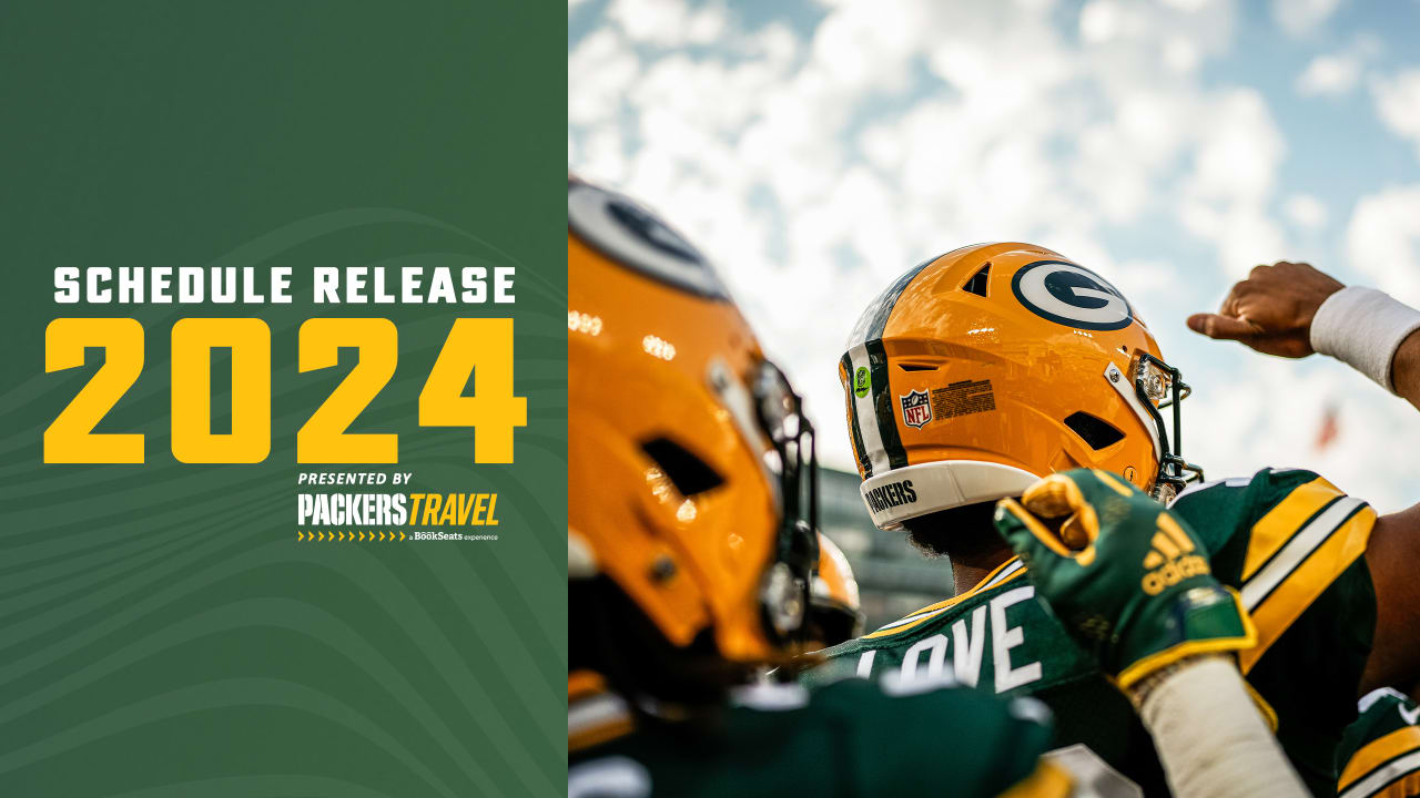 Packers 2024 Schedule Release Dates, times, locations, primetime games