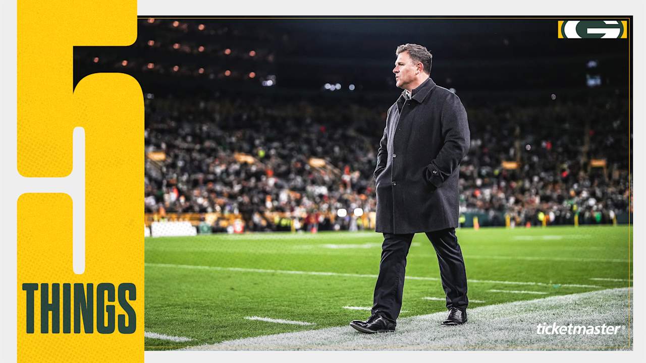 5 things learned from Packers GM Brian Gutekunst's pre-draft news conference