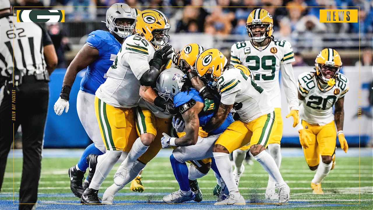 Here's a crazy stat from Packers-Lions in Week 13