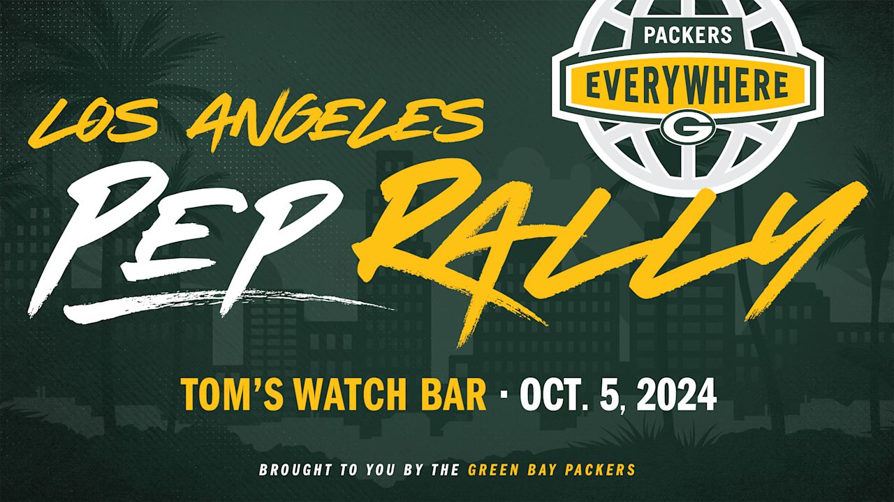 Packers Everywhere set to host free pep rally in Los Angeles