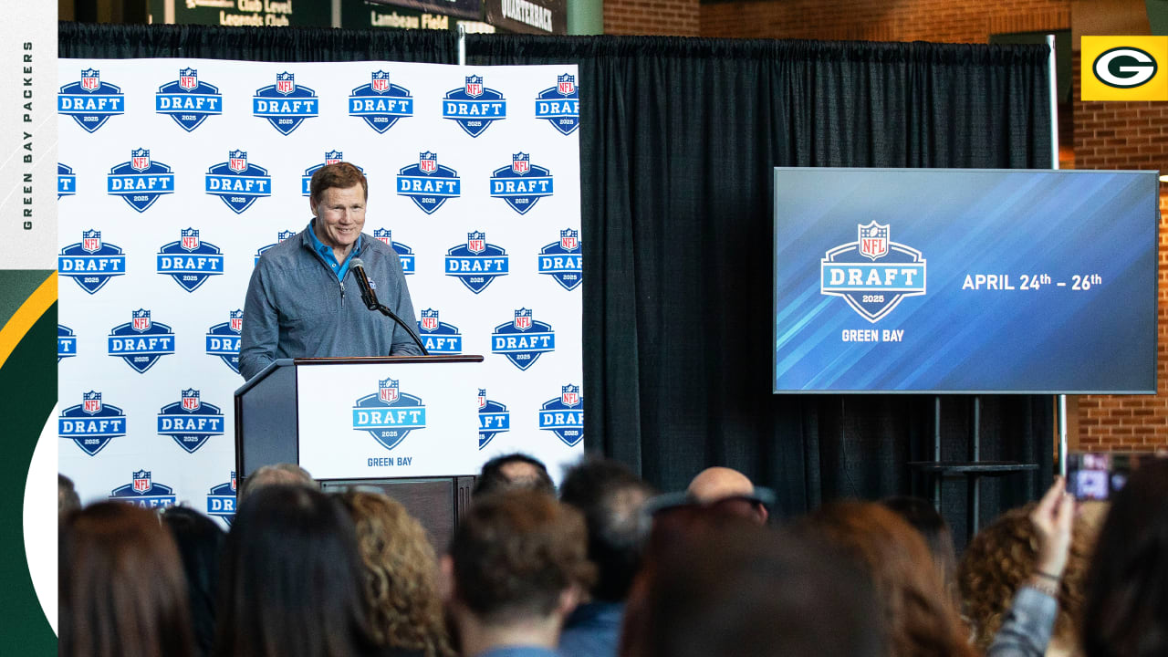 NFL, Packers announce 2025 NFL Draft will take place April 2426