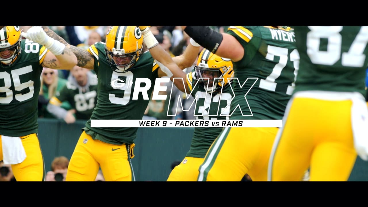 Remix Packers vs. Rams Week 9, 2023