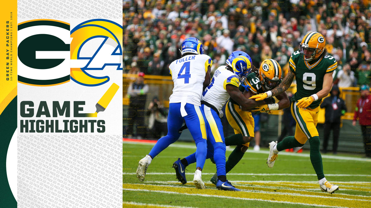 Aaron Jones finds end zone on 3-yard touchdown | Packers vs. Rams
