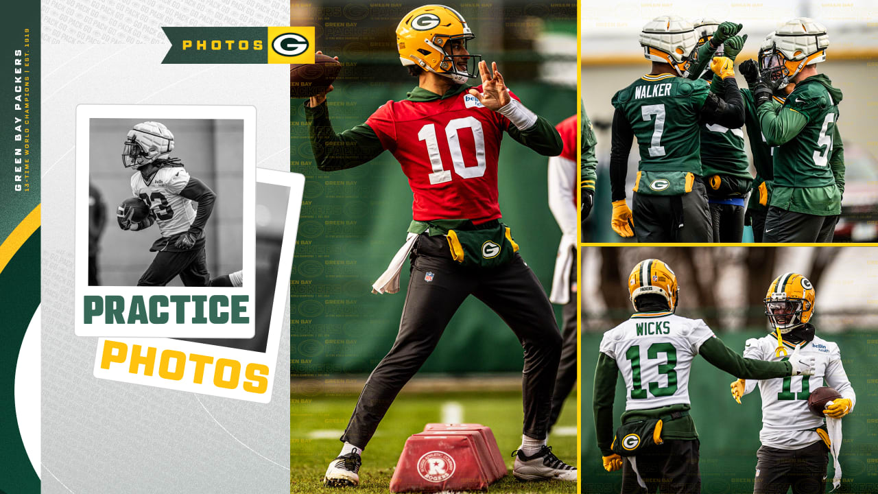 Photos: Packers Hold Thursday Practice With Week 18 Bears Game On Horizon