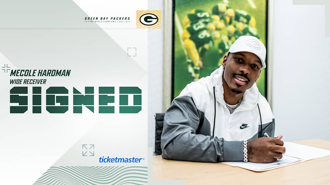 Packers sign WR Mecole Hardman